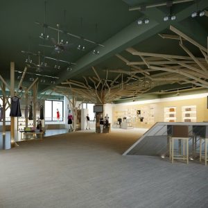 Ứng dụng gạch Clifton Grey 80x160cm trong ốp lát